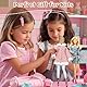 14 Stück Kleidung und Zubehör Kompatibel mit Barbie 1 Mantelset 1 Karo Mantel Set 1 Sportbekleidung 1 ModeSet 1 Rock 2 Taschen 5 Schuhe Mütze Schal Zufällig für 11,5 Zoll Puppen Geschenk für Mädchen