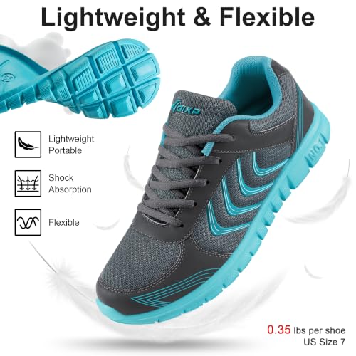 Image of Alicegana Womens Comfortable Walking Shoes: Lightweight Breathable Womens Sneakers for Daily Walks - Non Slip Casual Tennis Shoes for Work Commuting