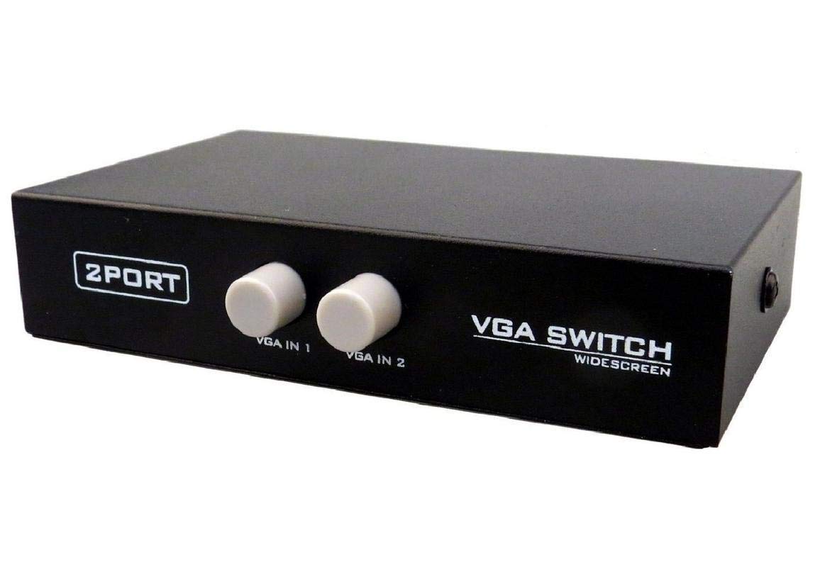 FEDUS vga splitter 1 pc 2 monitor|2 Port Manual VGA Splitter Sharing Switch Box (2 VGA Out/1 VGA in) – 2 VGA Input 1 VGA Output- for 2 PC to Share one Monitor 1 PC To 2 Monitors/XGA/SVGA Video (B083J846MV) Amazon Price History, Amazon Price Tracker