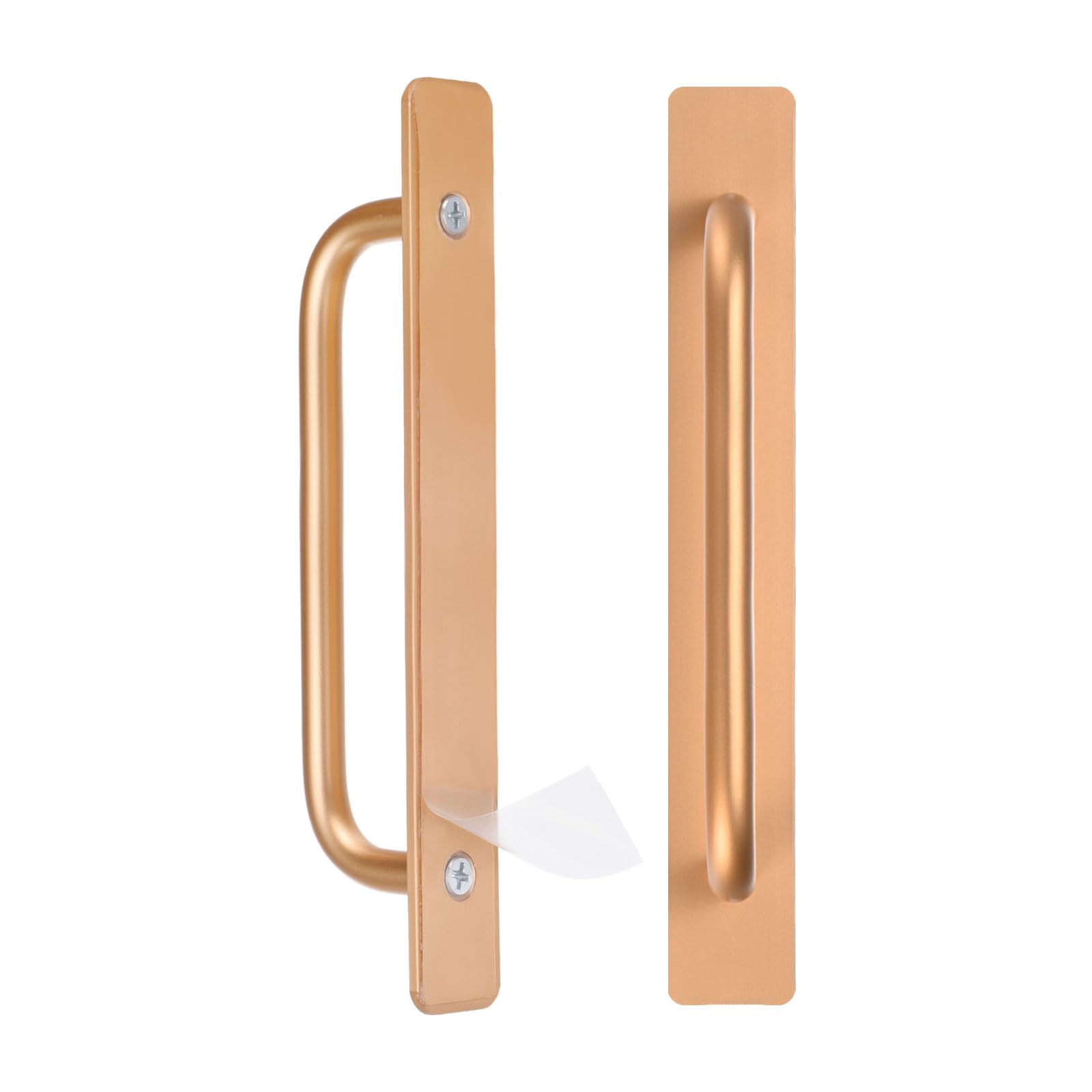 M METERXITY 2-Pack Self Stick Barn Door Handles