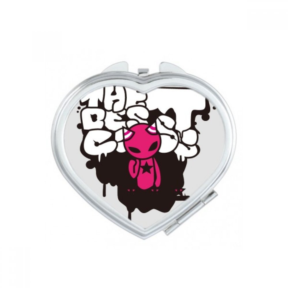 Miroir maquillage compact voyage petit miroir main multicolore