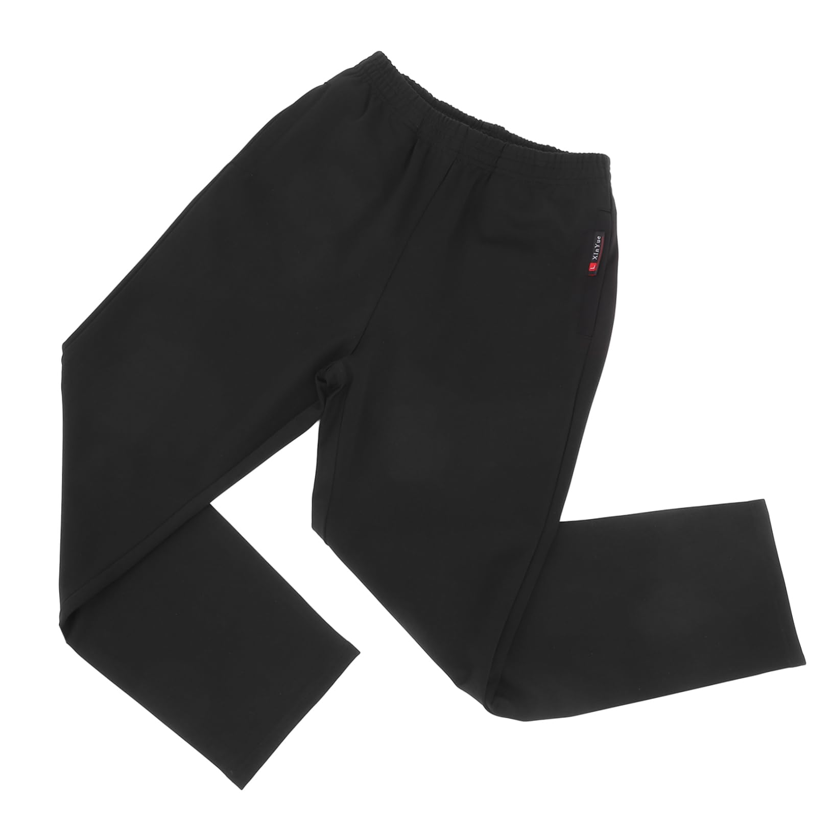 Pantaloni Chef Uomo Neri XL in Cotone Traspirante per Cucina | Vita Elastica con Coulisse, Design Funzionale e Semplice, Adatti a Ristorante e Lavoro in Cucina