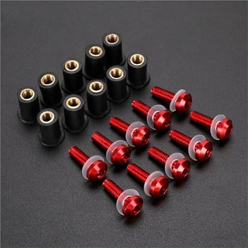 Tornillos Cúpula M5 contra Vibraciones y Holguras en Parabrisas de CB500X