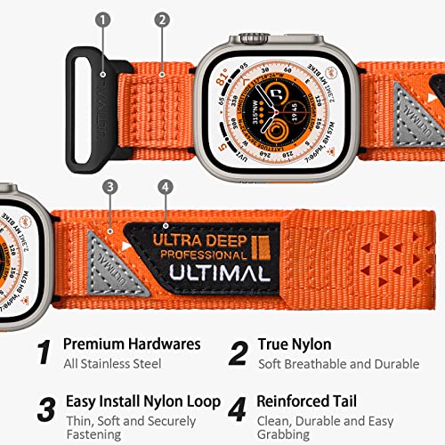 ULTIMAL Compatible with Apple Watch Straps 49mm 46mm 45mm 44mm - Image 3