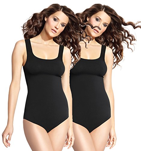 Nebula Body zonder mouwen van katoen 2-pack