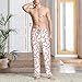 Christmas Candy Cane Men's Pajama Pants Sleepwear Lounge Pj Bottoms