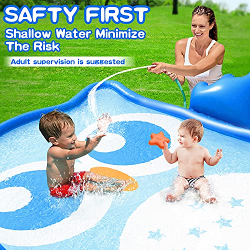 Tappetino-Gioco-dAcqua-per-Bambini-177cm-Tappetino-Spruzzi-Tappeto-da-Gioco-Splash-Pad-Giocattoli-a-Spruzzo-dAcqua-Tappetino-Spruzziper-Irrigatore-da-Aggiornati-per-Giardino-Estivo