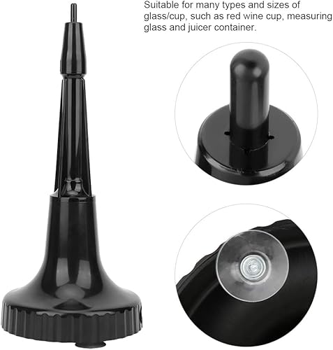 Miniatura 3 de Enjuagador portátil de vidrio licuadora de vino tinto Juicer Contenedor Lavadora para Bar Café Restaurante Cocina