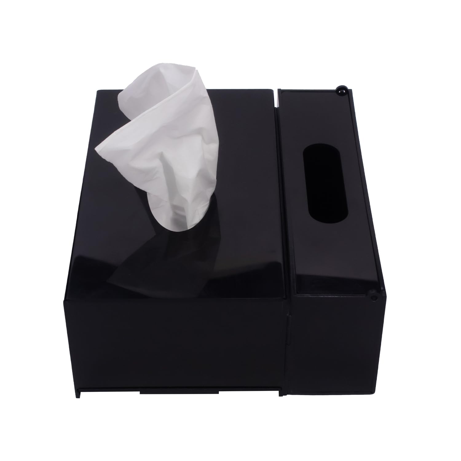 STARSTRUCK BY SUNNY LEONE BooBox Tissue Box Holder with Built-in Disposal Bin - Black-image-48