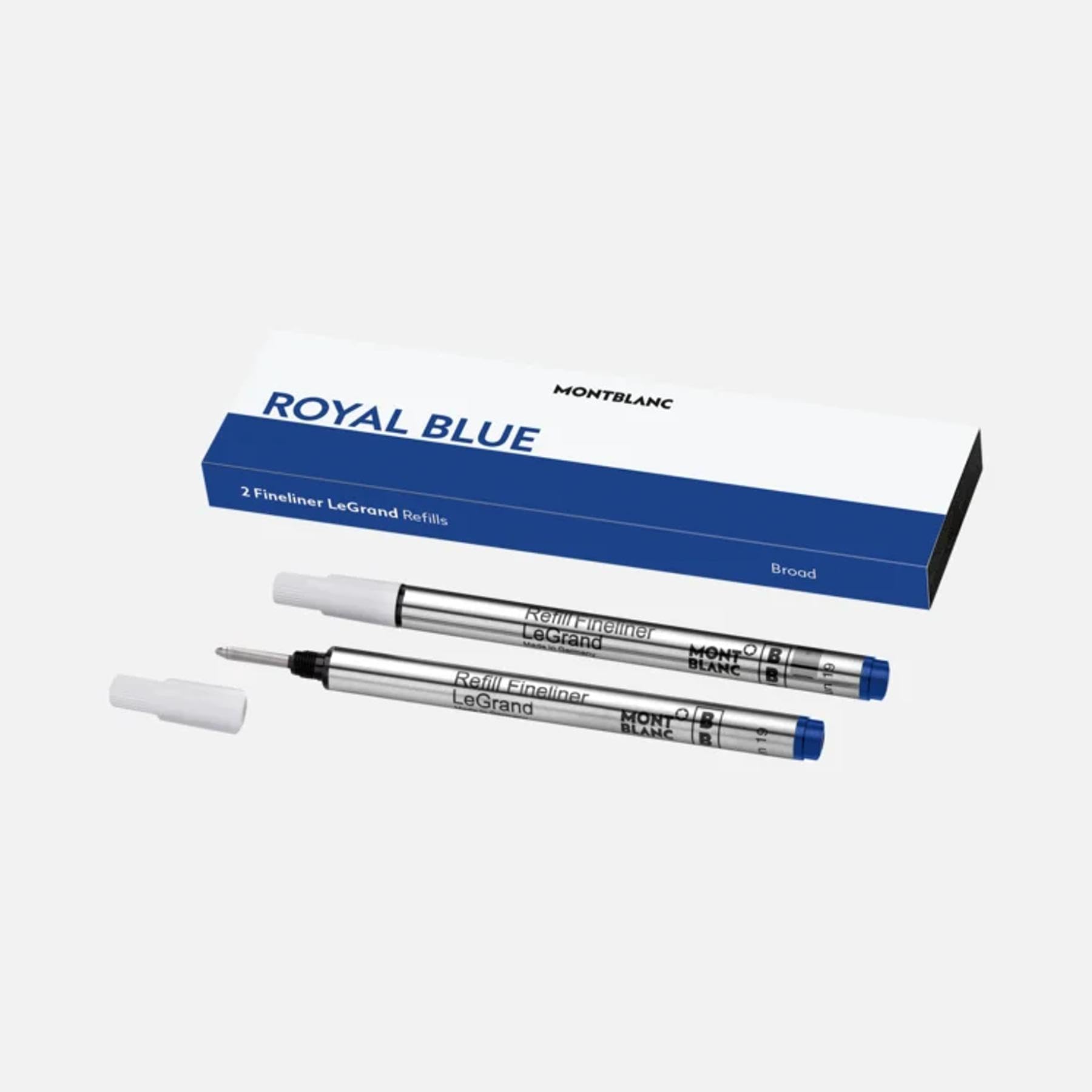 LeGrand Wide Fineliner Refills, Royal Blue
