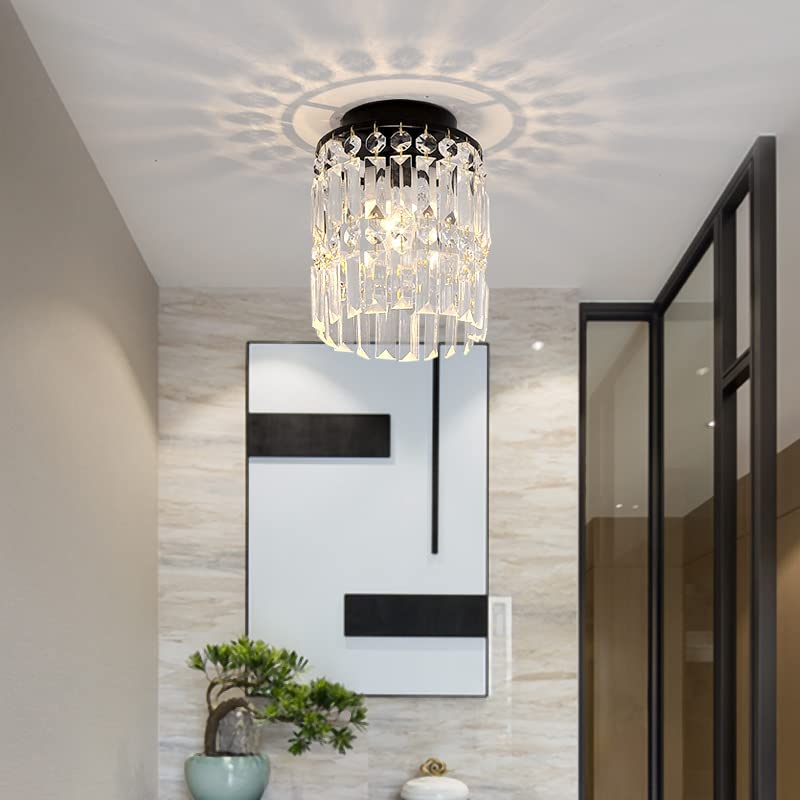Plafonnier en cristal E27 YXWYXWA pour salon et chambre