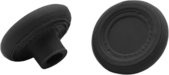 2PCS Joystick Cap Compatible for AYN Thor, Gaming Console Thumb Stick Grip Rocker Caps Thumbstick Button Cover Replacement Repair and Modification Parts black