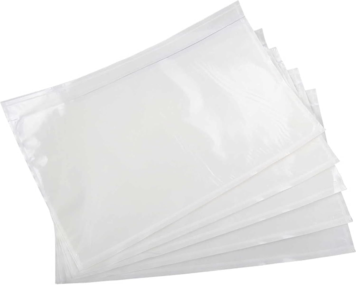 500 Pack 6x9 Shipping Envelopes, Packing List Mailing Envelopes Clear Adhesive Shipping Label Sleeves Shipping Supplies for Small Businesses