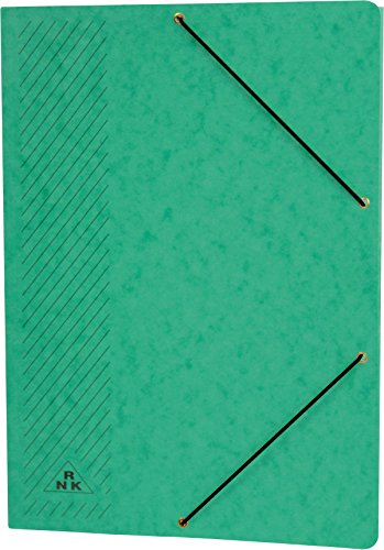 Preisvergleich Produktbild RNK 46055 Flügelmappen Gummizugmappe A4 grün