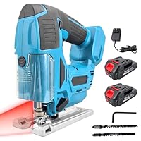 Amazon | マキタ互換品 ジグソー 充電式 18V バッテリー2個 充電器