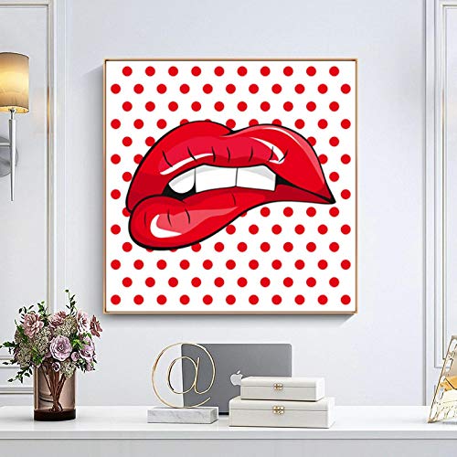 Art mural de qualité avec impression sur toile de style abstrait - 5