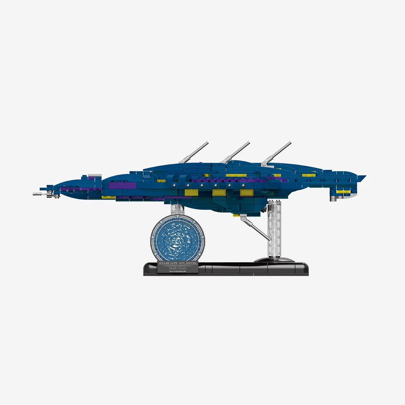 BlueBrixx Stargate Wraith Cruiser, 1037 klocki zaciskowe, model