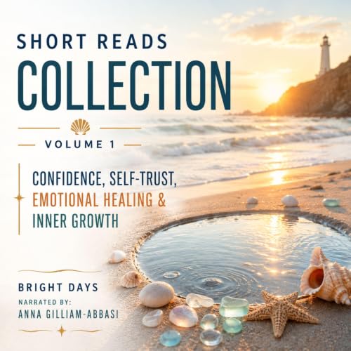 Diseño de la portada del título Short Reads Collection, Volume 1: Confidence, Self-Trust, Emotional Healing & Inner Growt