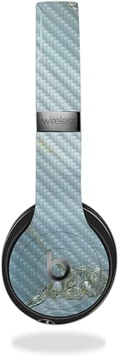 Miniatura 159 de MightySkins - Skin de fibra de carbono para cámara Blink XT para exteriores, chips dorados, acabado de fibra de carbono texturizado, protector