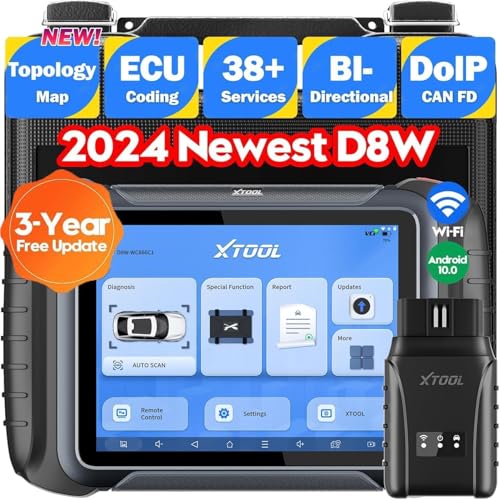 XTOOL D8W Car Diagnostic Tool