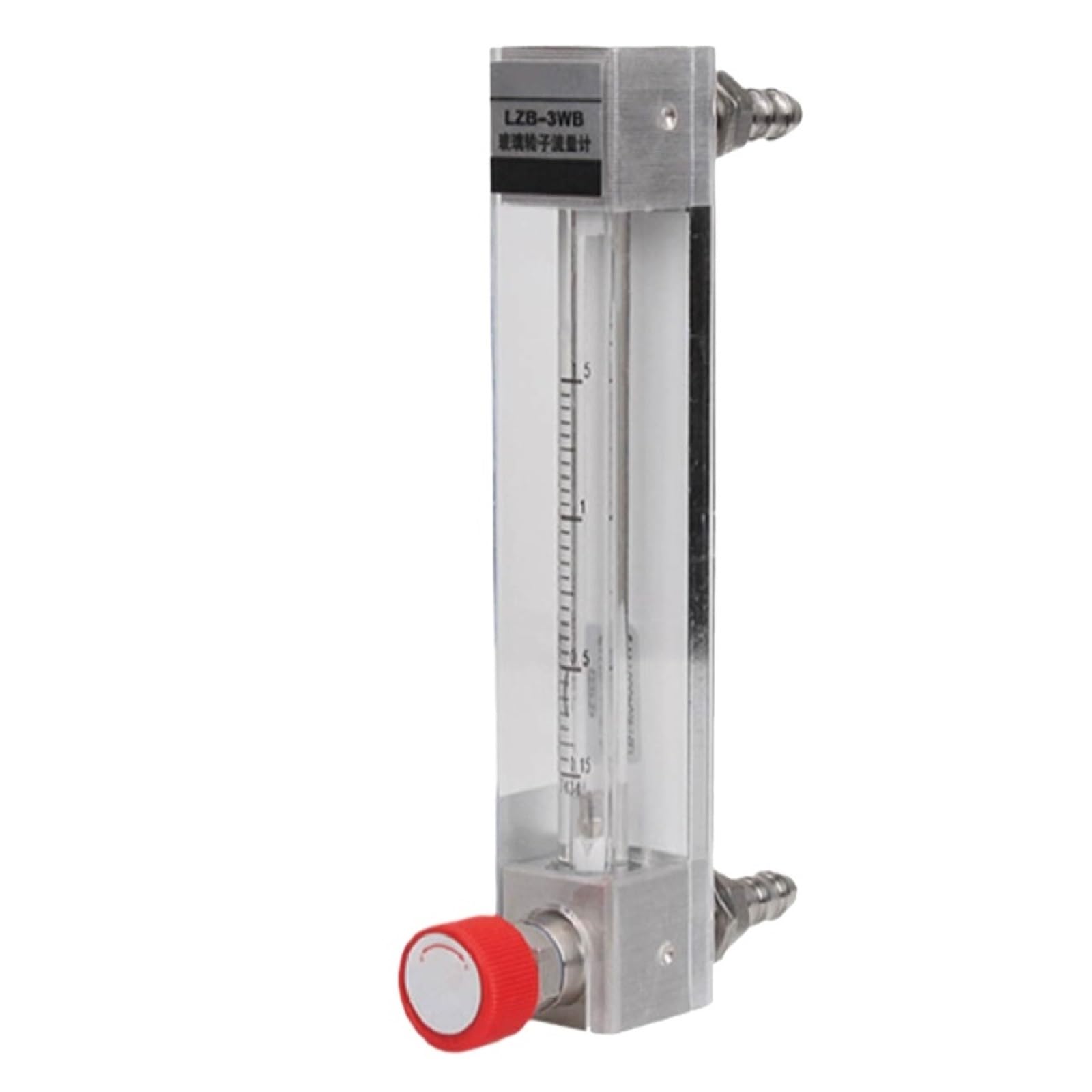 KSZHZYMGX Glass Tube Rotameter LZB-3WB Flow Meter Industrial Flow Meter(40-400ML-min)