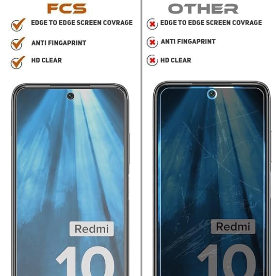 Image of FCS Front (Glossy) Anti Shock Screen Protector for Samsung Galaxy A35 5G Screen Protector | 9H Hardness Flexible (Glossy)