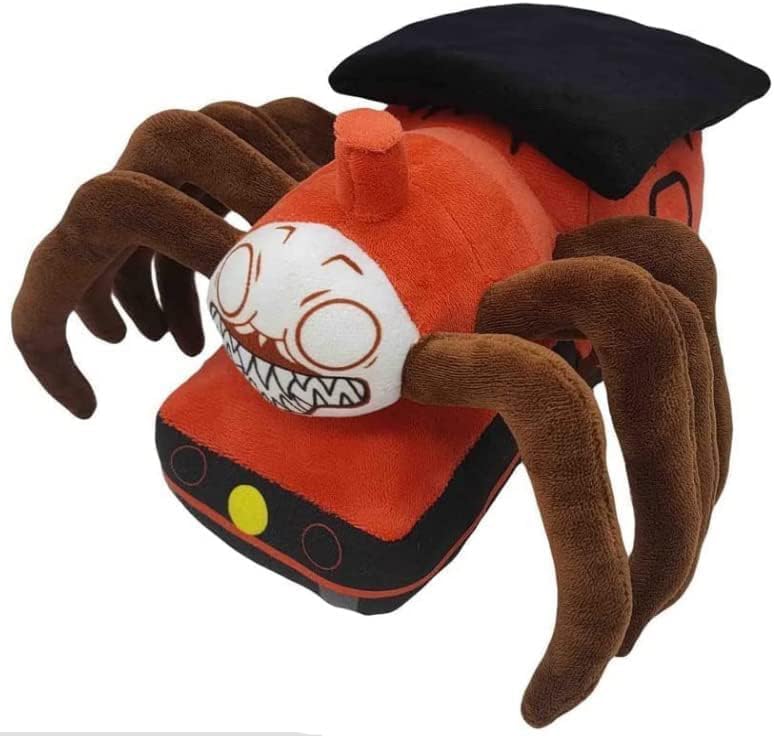 Choo Choo Charles Plush Toy, 8.7-Inch Spider Train Doll, Gift for Kids Fans, Train Toy Spider Stuffed Animal