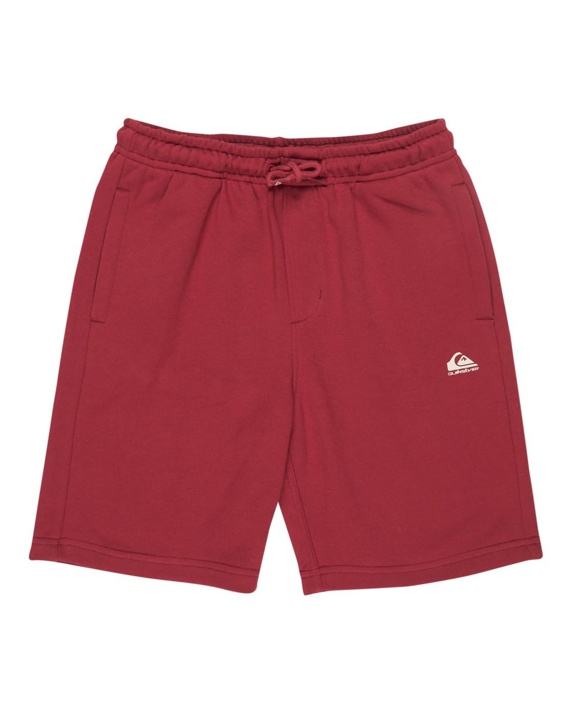 Quiksilver Elastic Waist Shorts Easy Day Jogger Short Youth Boys Red