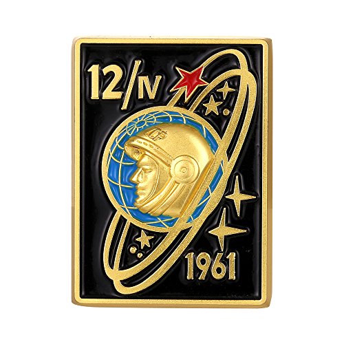 Gudeke CCCP Cosmonaut Yuri Gagarin Pin Soviet Badge
