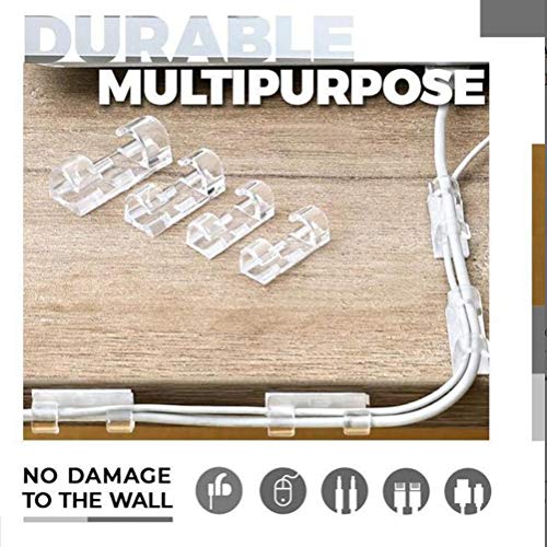 40 morsetti per cavi autoadesivi forti per la