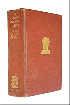 Hardcover The Cambridge Ancient History: Vol. IX Book