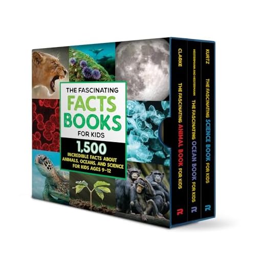 The Fascinating Facts Books for Kids 3 Book Box Set: 1,500 Incredible Facts about Animals, Oceans, and Science for Kids Ages 9-12