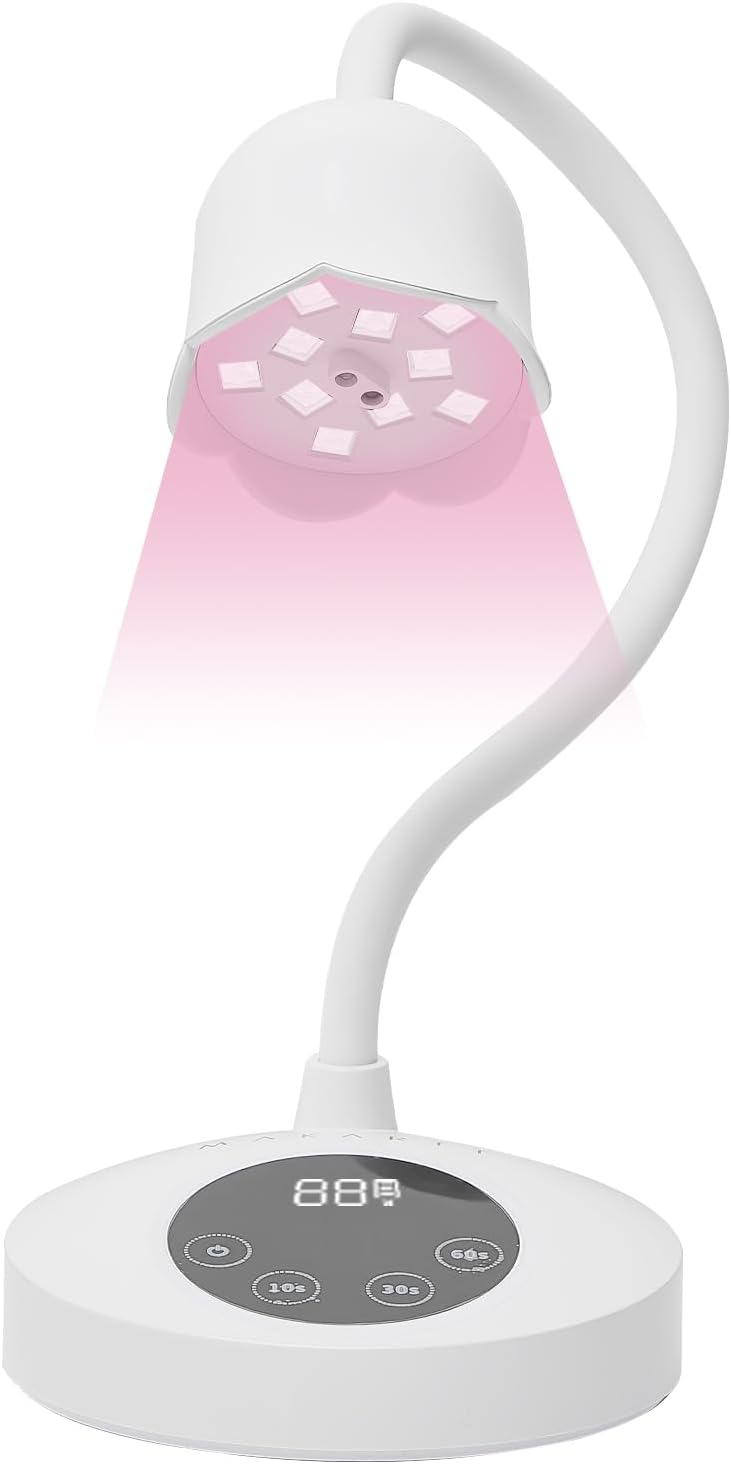 Makartt UV LED Nail Lamp, Mini UV Light For Gel Nails, 6W USB Portable Fast Drying Gel Polish Curing Light 60S Timer Professiona - 66 - View #5