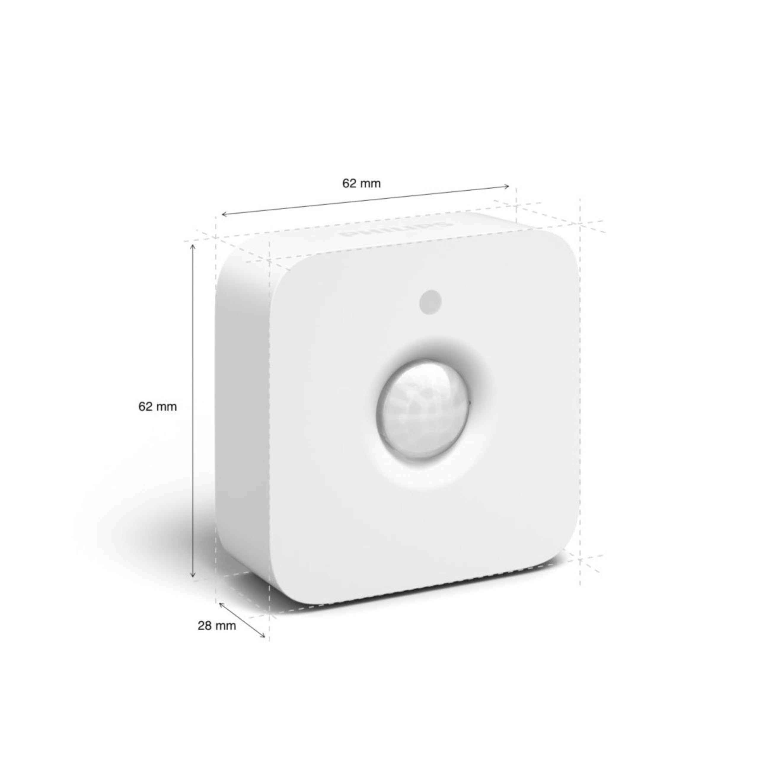 Philips Hue White, ampoules LED Connectées GU10, Compatible Bluetooth, pack de 2, fonctionne avec Alexa, Google Assistant et Apple Homekit & Motion Sensor Détecteur de mouvement sans fil
