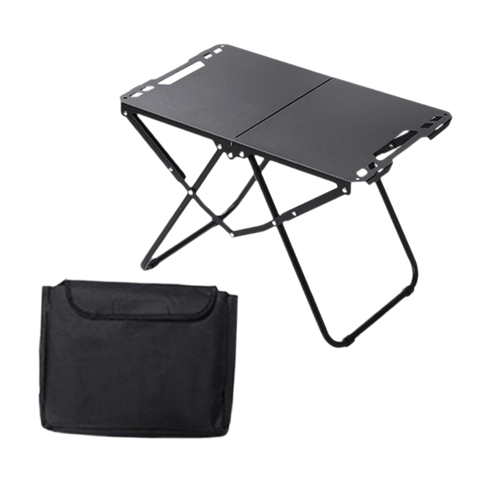 TRENDYNEST® Folding Table Multifunctional Desk Outdoor Table for Yard BBQ Hiking Black | Sporting Goods | Outdoor Sports | Camping & Hiking | Camping Furniture-image-28