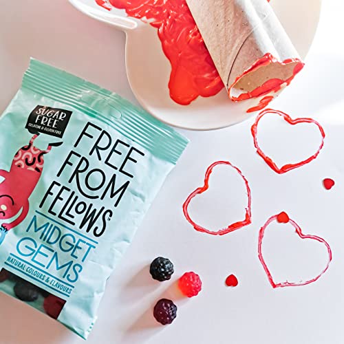 Free From Fellows Midget Gems 70g (pack de 6) miniatura 3