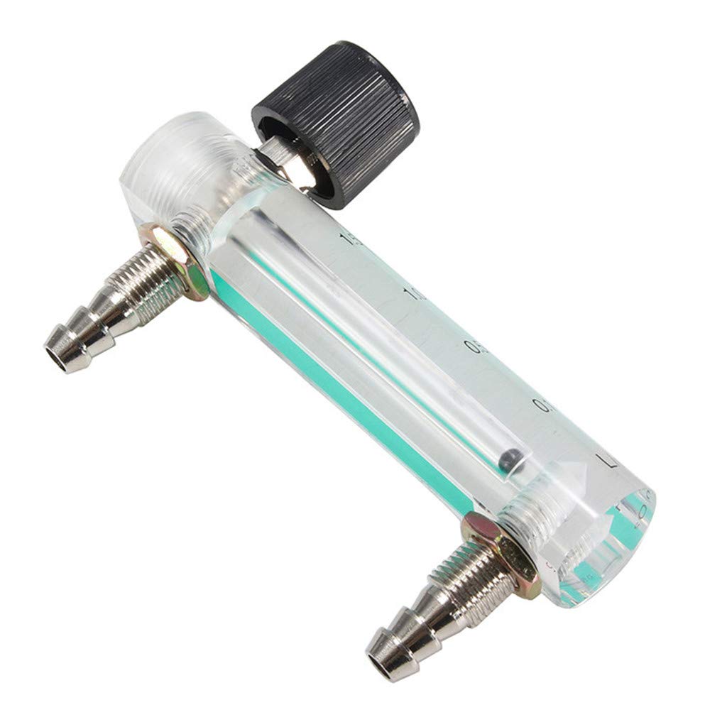 Sauerstoff Luftdurchflussmesser 0–1 5 L/min/Gasdurchflussmesser Mit Metallanschluss Für Sauerstoff Luft Gaskonzentratoren In Industriellen Situationen