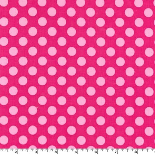 Ta Dot Confections Pink Fabric One Yard (0.9m) CX1492-CONF-D by Michael Miller Fabrics