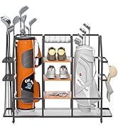 Amazon.co.jp: bimiti ゴルフバッグ 収納ラック ストレージラック