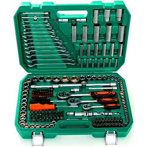 KIT SET HERRAMIENTA CAJA COMPLETA DE 216 PIEZAS CLAVE COMPÁS KEY TORX HERRAMIENTAS TORX BUSSOLOTTI INSERTOS
