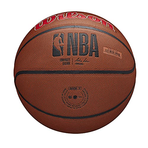 Image of WILSON NBA Team Alliance Basketball - Size 7 - 29.5 inch, Portland Trail Blazers