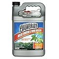 Pulverize Weed and Grass Killer Spray - Fast-Acting, Non-Selective Herbicide for Lawns, Gardens & Driveways - No Glyphosate & Non-Staining Formula - Kid & Pet Safe - 1 Gallon