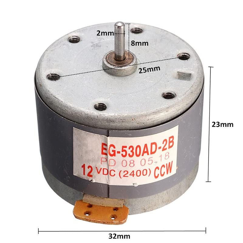 マブチ マイクロDCモーター EG-530AD-6F/テープレコーダーモーター Amazon.co.jp: マイクロモーター 1PC EG-530AD-2Bミュートモーター