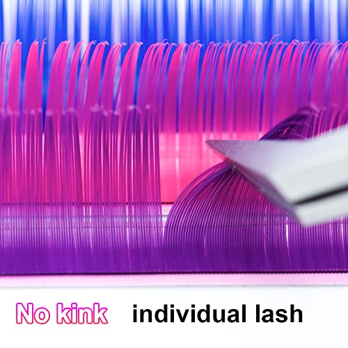 NAGARU Estensioni per Ciglia Colorato Arcobaleno 8...