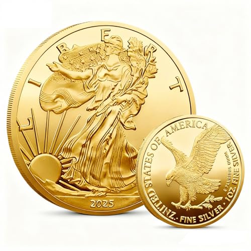 2025 Replica Liberty American Eagle Coin - Uncirculated Collectible Edition