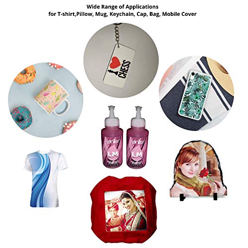 Yorkker® Sublimation Ink DXT SUB for Heat Transfer Printing on Mugs, Mobile Cases, Polyester T-Shirts etc Suitable for Epson Printers L800, L1800,... - Image 6