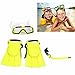 Produktbild Gearmax Kid Dive Kinder Schnorcheln Taucherbrille Schnorchel taucherflossen Schwimmen Tauchen