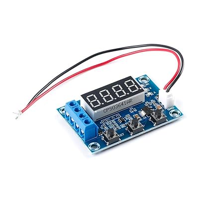 JESSINIE Battery Capacity Meter Discharge Tester Analyzer 1.5V-12V Automotive Battery Tester...