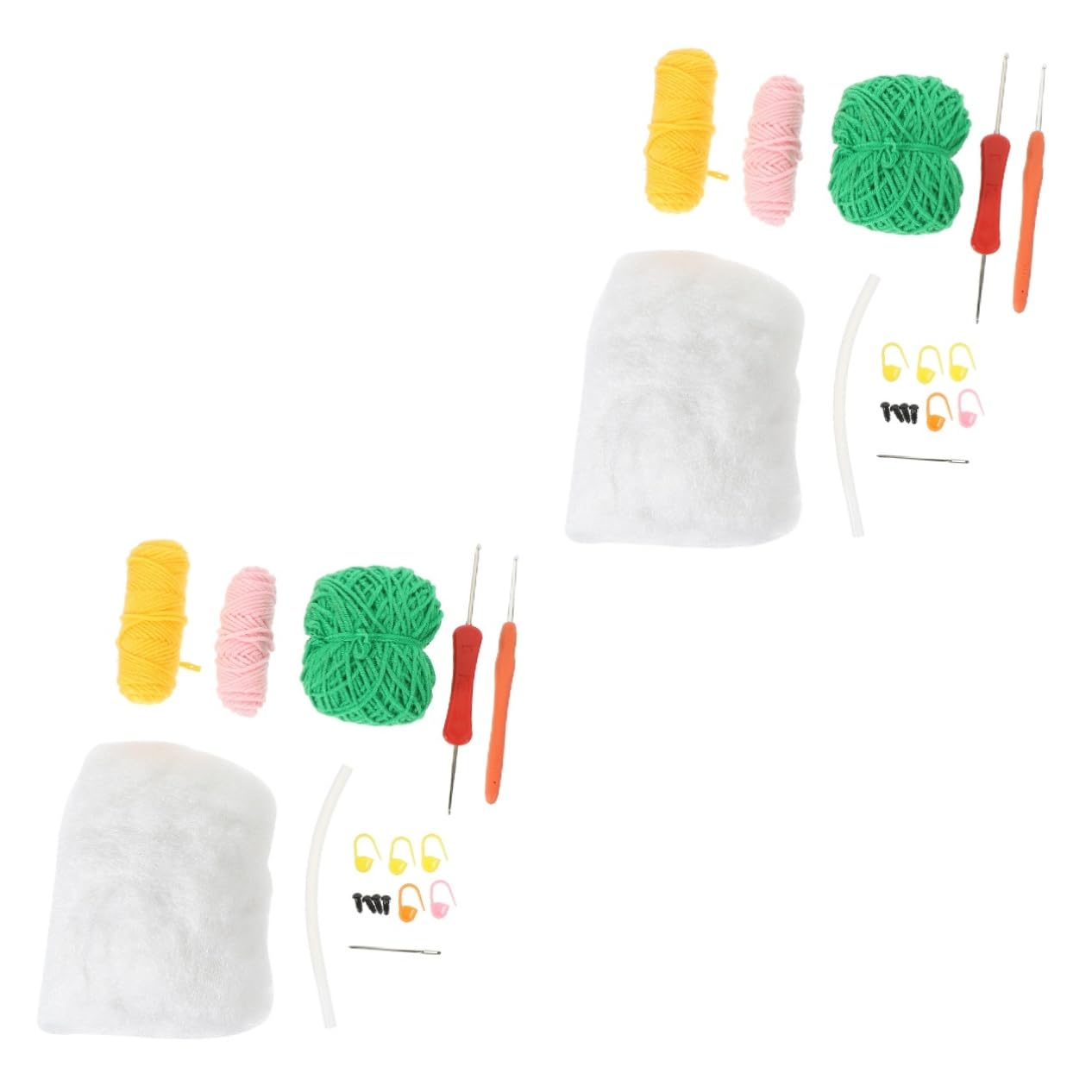 DIYEAH 3 Juegos Kit De Ganchillo Para Principiantes Kit De Crochet De Tulipán Agujas De Crochet Ergonómicas Kit De Arte Equipo Kits De Crochet Accesorios El Plastico