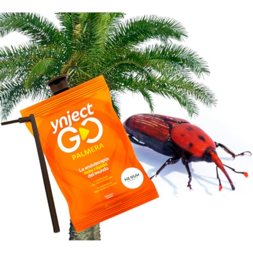 Tratamiento Picudo Rojo Palmeras | Inyección con Endoterapia para Insecticida Picudo Rojo | Ynject GO Palmera | INCLUYE CONECTOR | Inyector Palmeras Sin Insecticida | 100% eficaz | Nexum Market